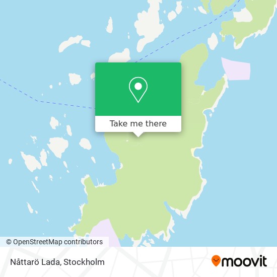 Nåttarö Lada map