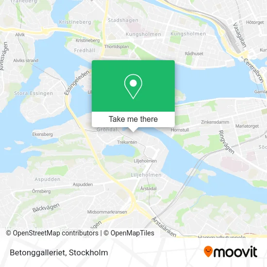 Betonggalleriet map