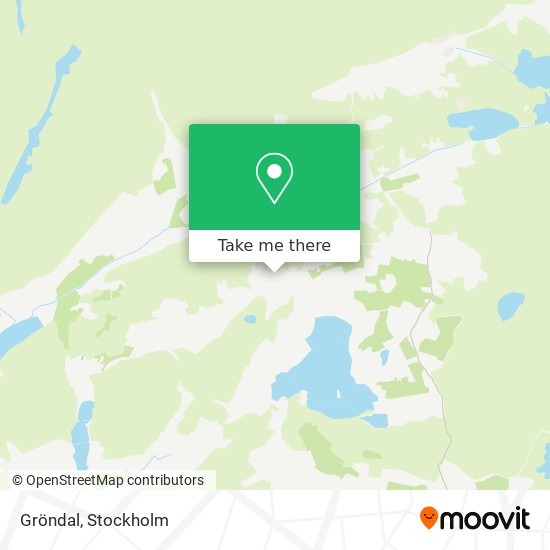 Gröndal map