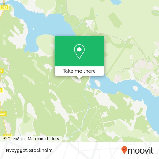 Nybygget map