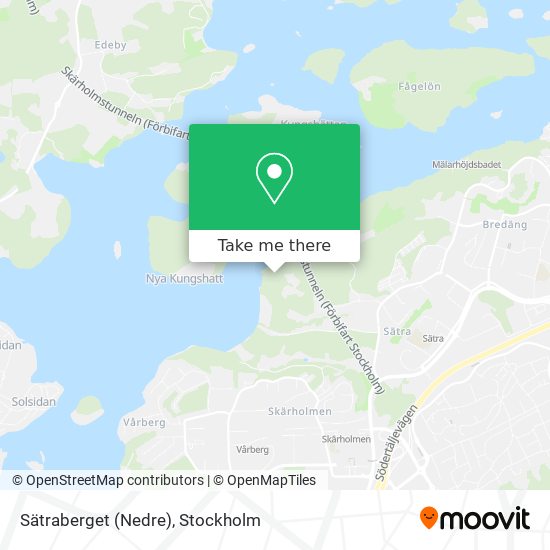 Sätraberget (Nedre) map