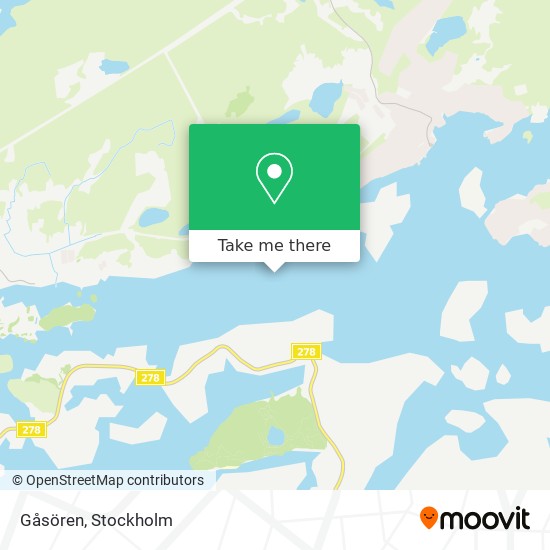 Gåsören map