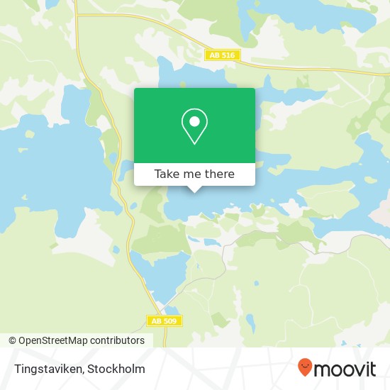 Tingstaviken map