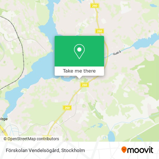 Förskolan Vendelsögård map