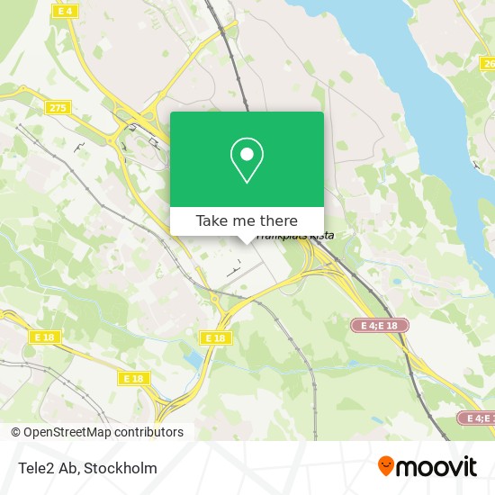 Tele2 Ab map