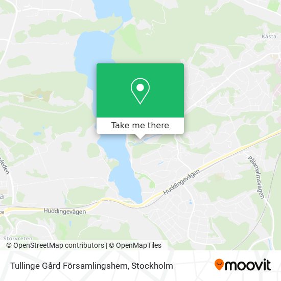 Tullinge Gård Församlingshem map