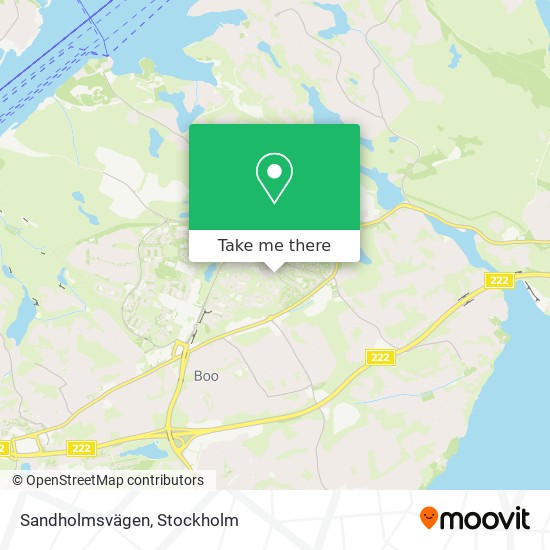 Sandholmsvägen map