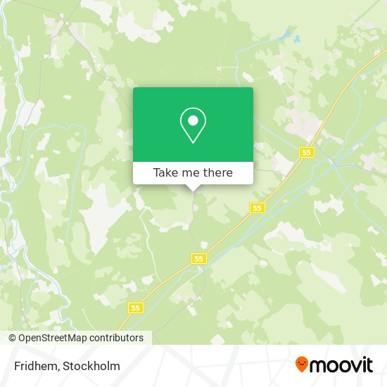 Fridhem map