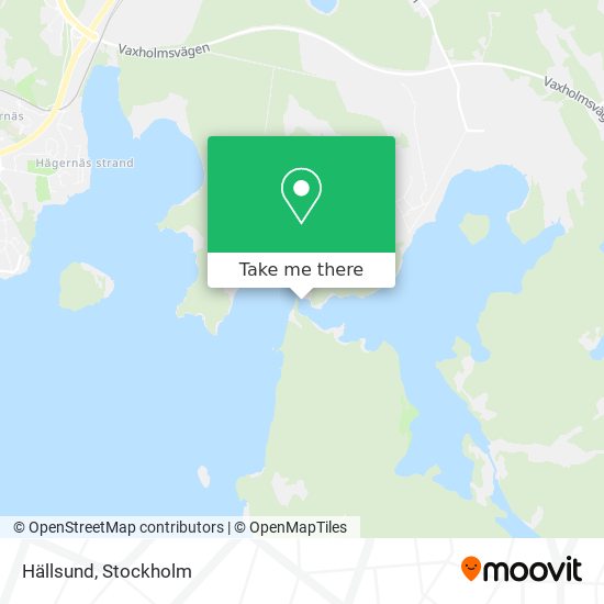 Hällsund map