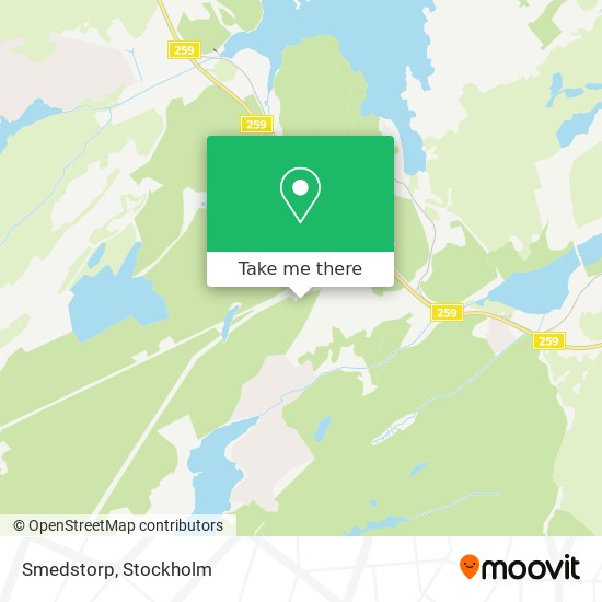 Smedstorp map