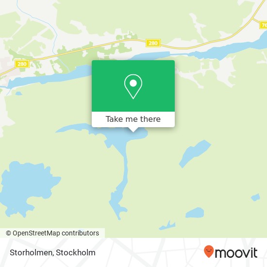 Storholmen map