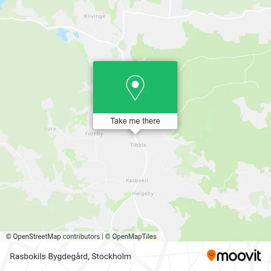 Rasbokils Bygdegård map