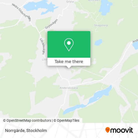 Norrgärde map