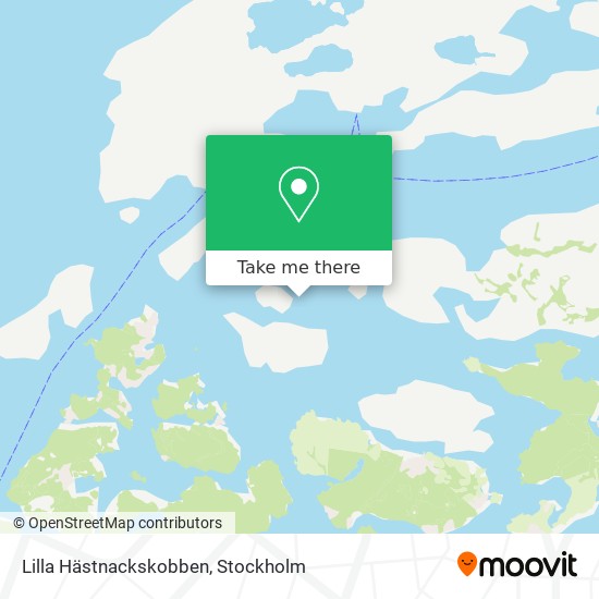 Lilla Hästnackskobben map