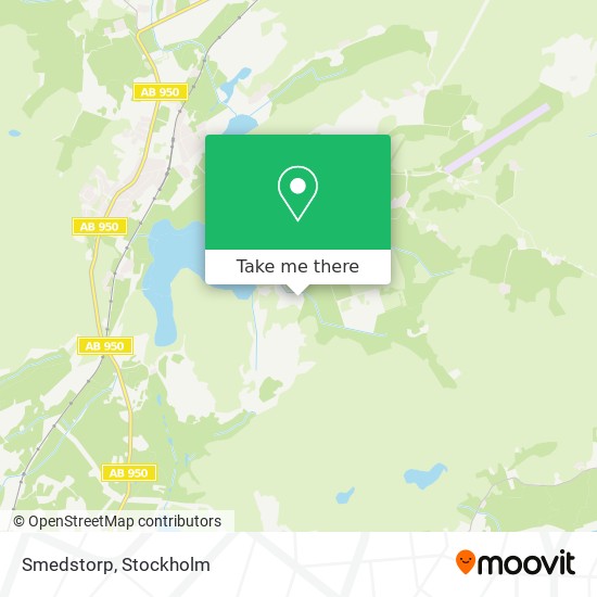 Smedstorp map