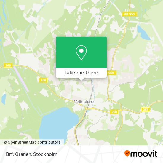 Brf. Granen map