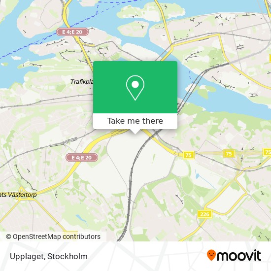 Upplaget map