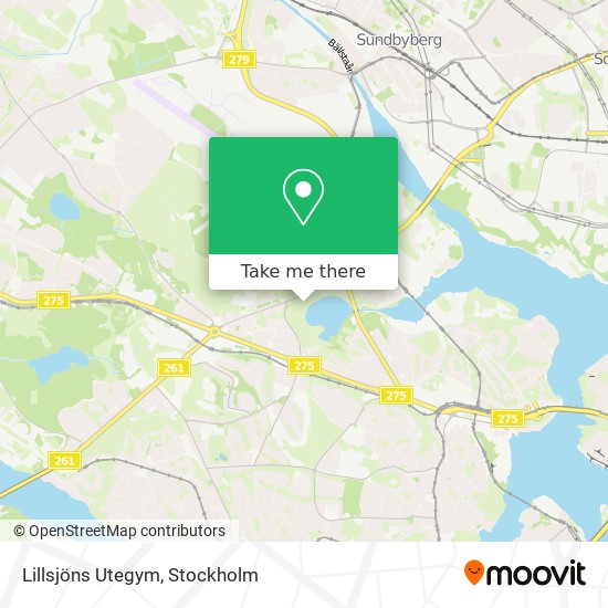 Lillsjöns Utegym map