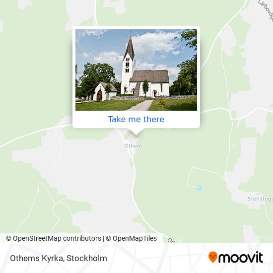 Othems Kyrka map