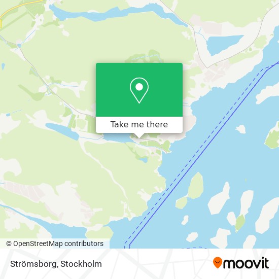 Strömsborg map