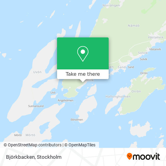 Björkbacken map