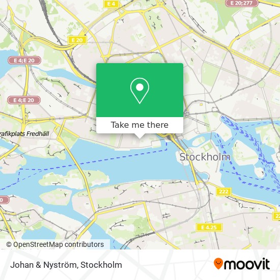 Johan & Nyström map