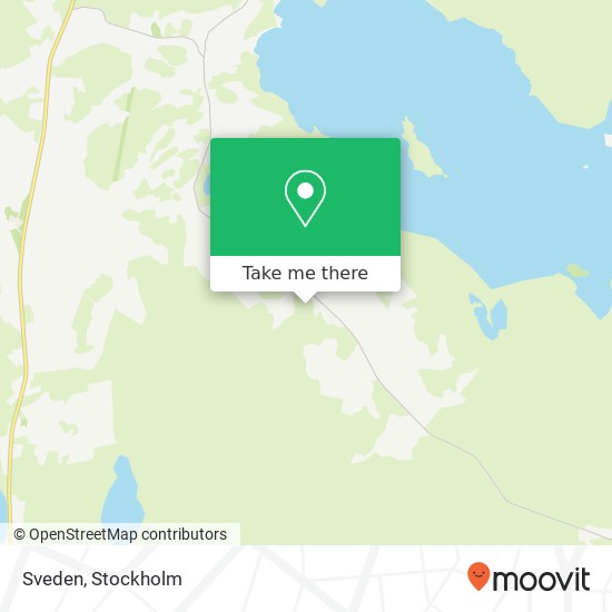 Sveden map