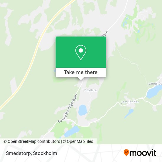 Smedstorp map