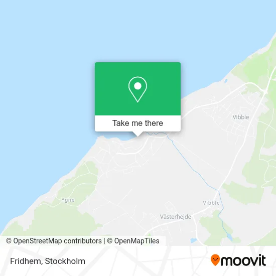 Fridhem map