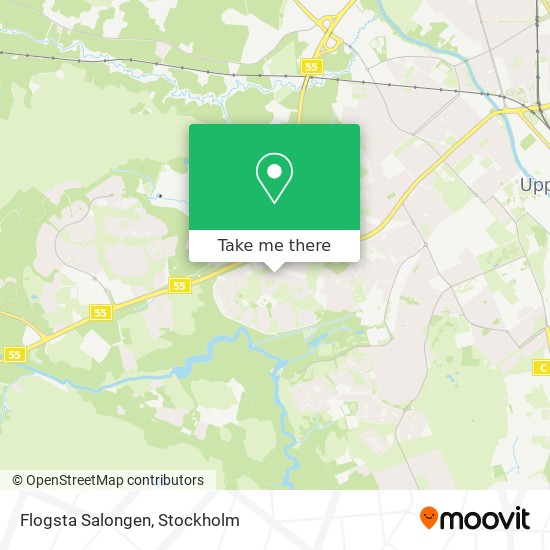 Flogsta Salongen map