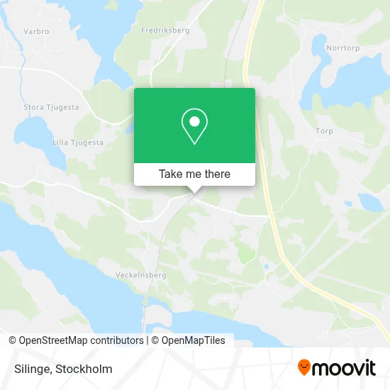 Silinge map