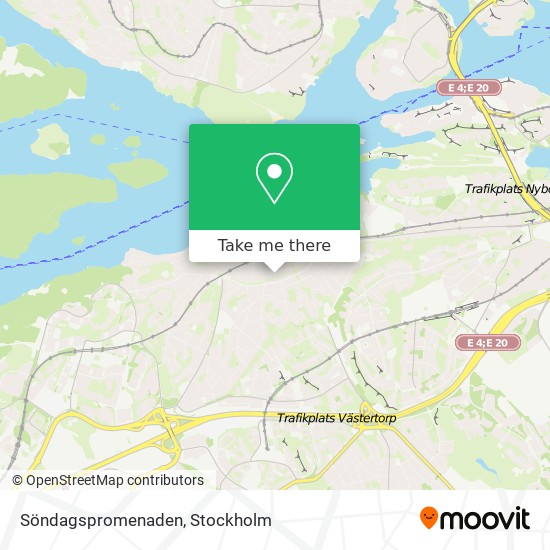 Söndagspromenaden map