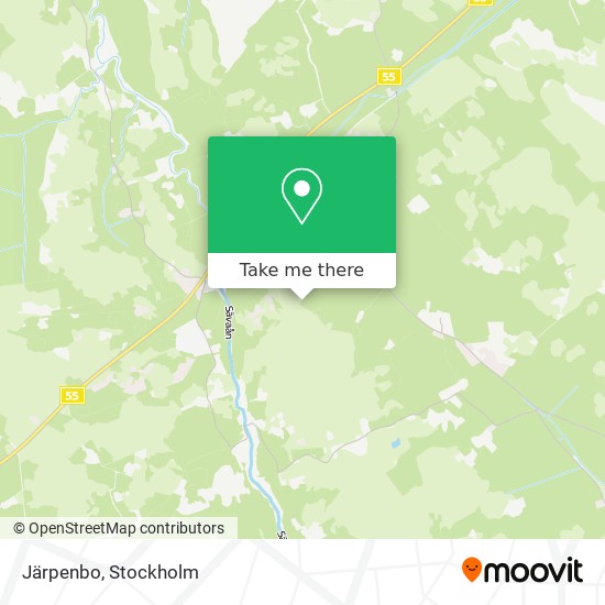 Järpenbo map