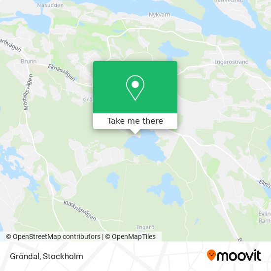 Gröndal map