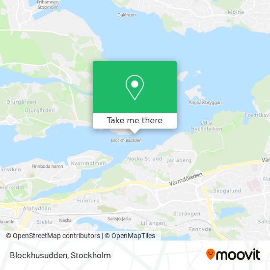 Blockhusudden map