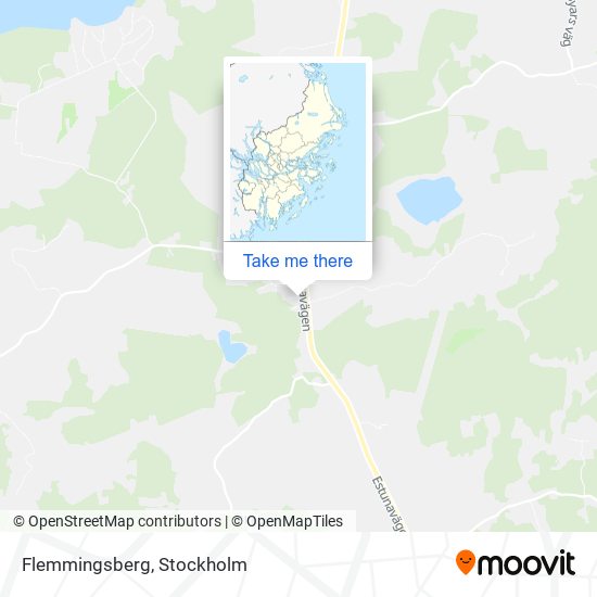 Flemmingsberg map