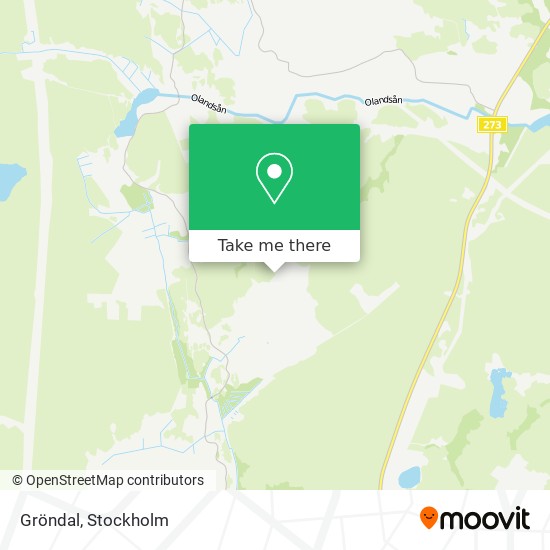 Gröndal map