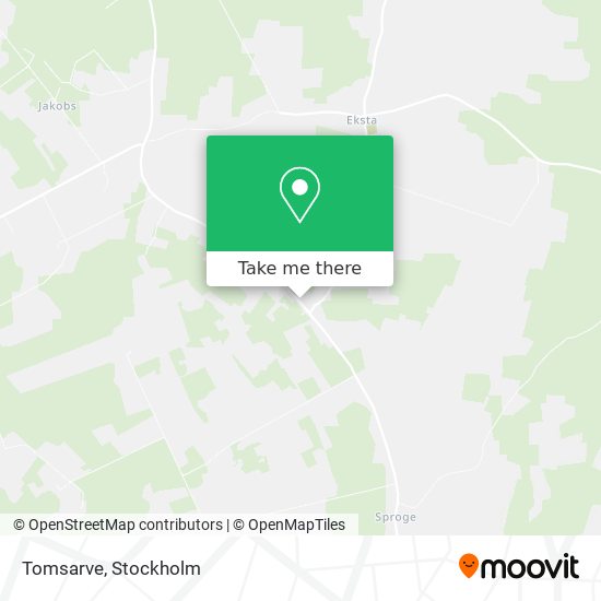 Tomsarve map