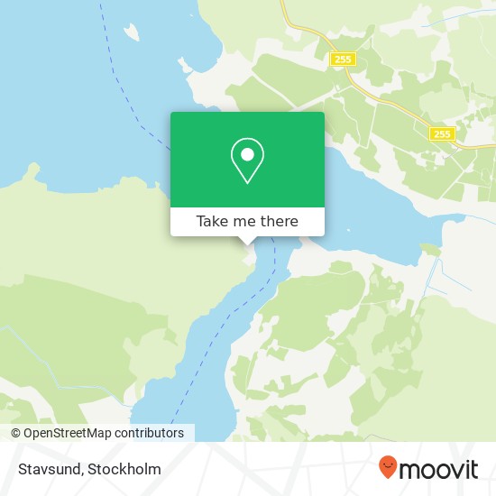 Stavsund map