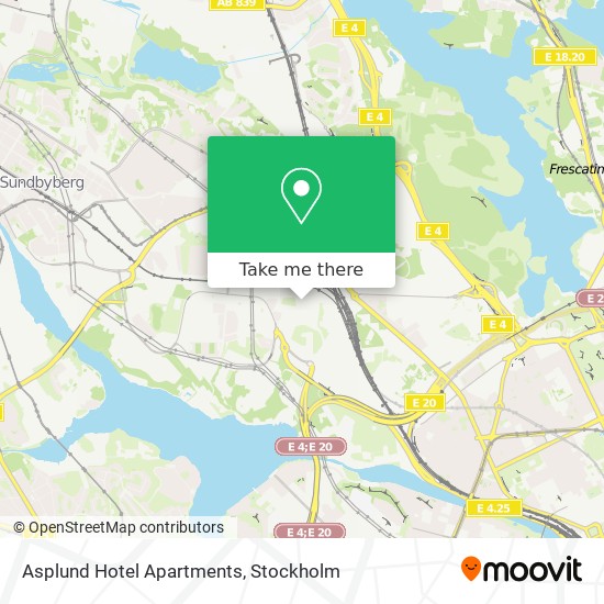 Asplund Hotel Apartments map