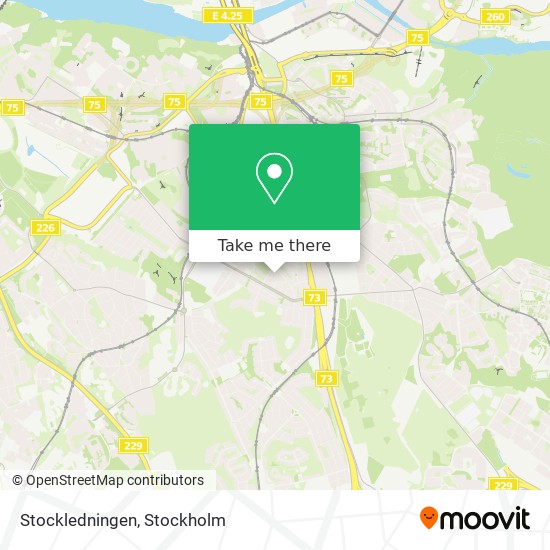 Stockledningen map