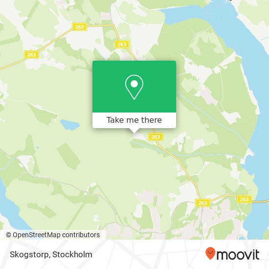 Skogstorp map