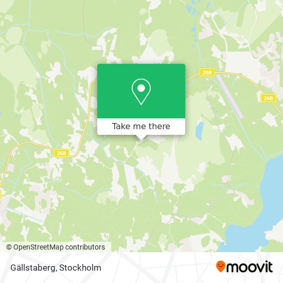 Gällstaberg map