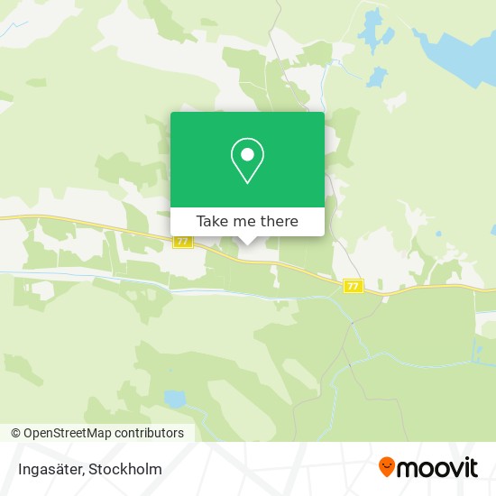 Ingasäter map