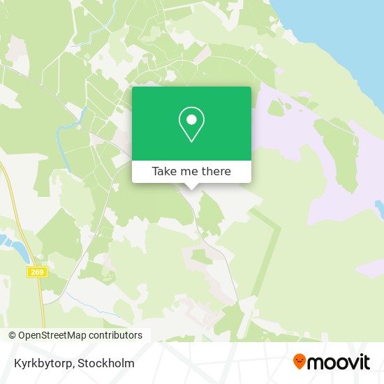 Kyrkbytorp map