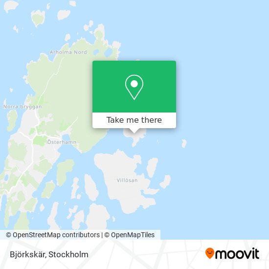 Björkskär map