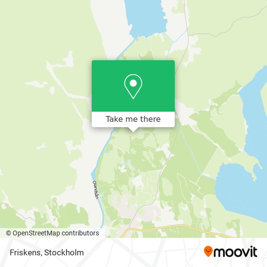 Friskens map