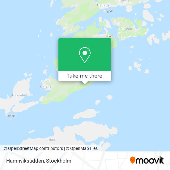 Hamnviksudden map