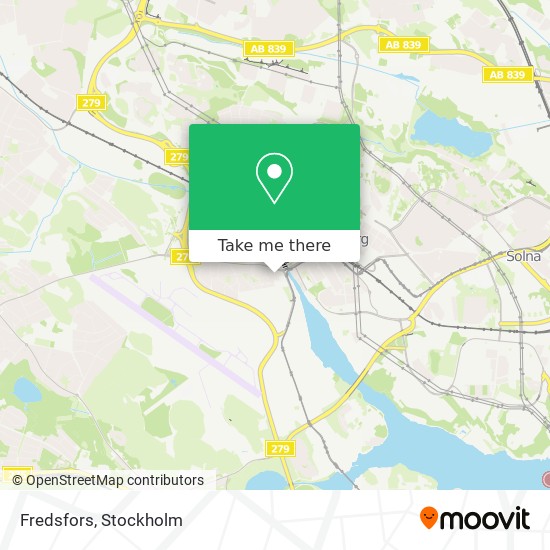 Fredsfors map