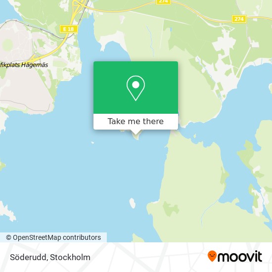 Söderudd map